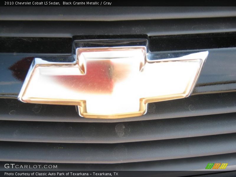 Black Granite Metallic / Gray 2010 Chevrolet Cobalt LS Sedan