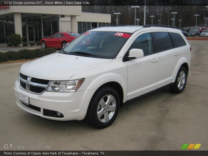 Stone White / Dark Slate Gray 2010 Dodge Journey SXT