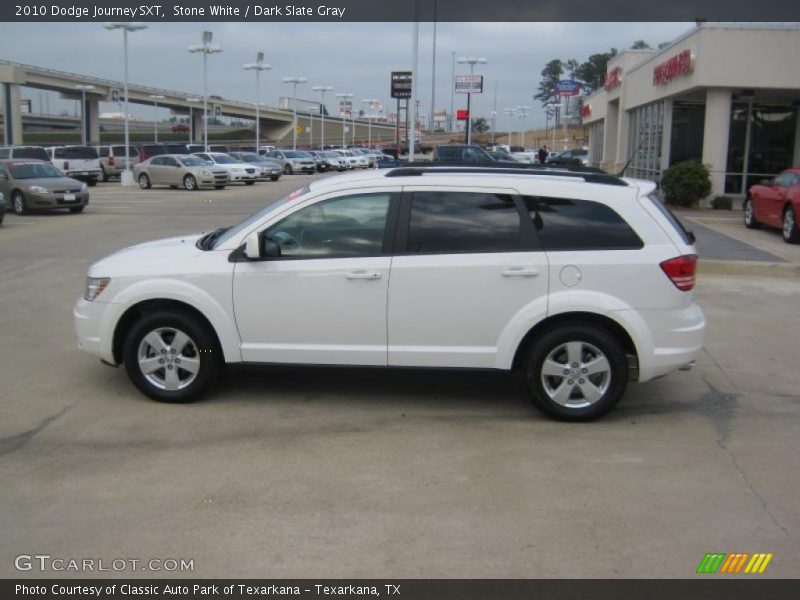Stone White / Dark Slate Gray 2010 Dodge Journey SXT