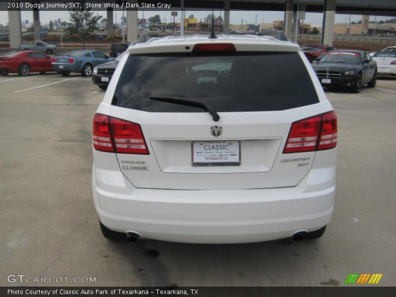 Stone White / Dark Slate Gray 2010 Dodge Journey SXT