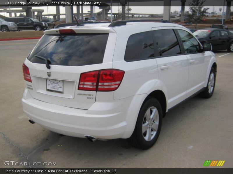 Stone White / Dark Slate Gray 2010 Dodge Journey SXT