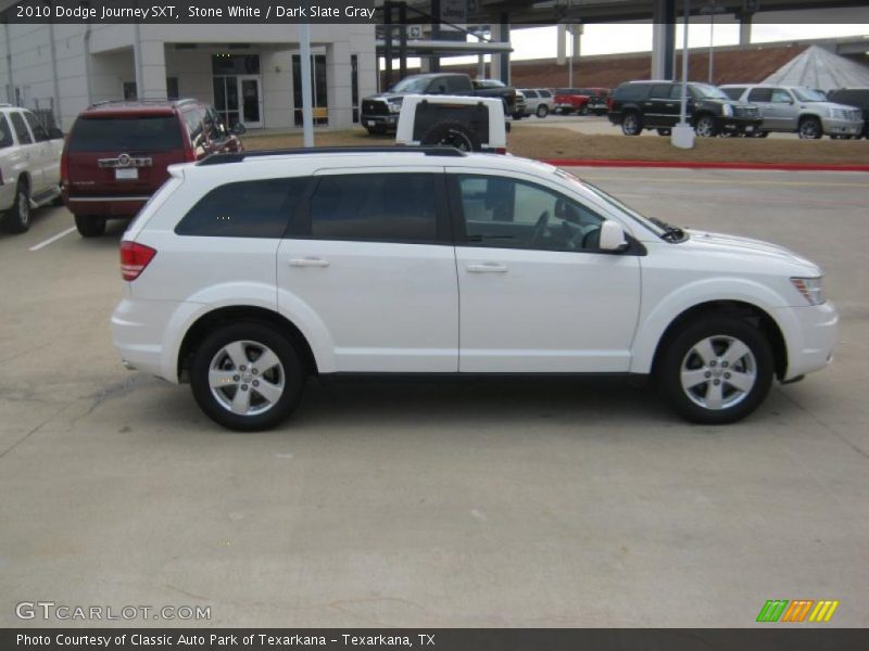 Stone White / Dark Slate Gray 2010 Dodge Journey SXT