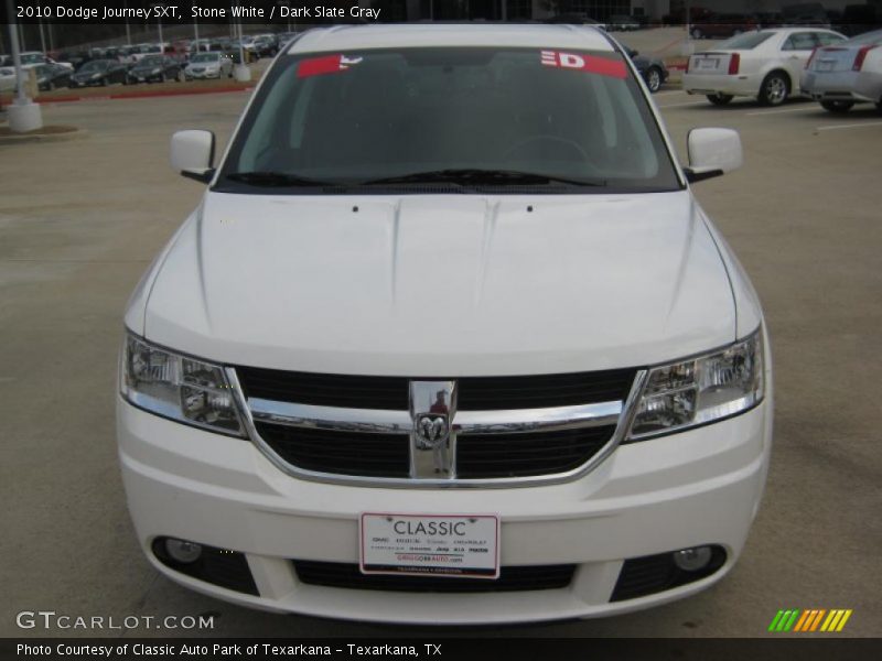 Stone White / Dark Slate Gray 2010 Dodge Journey SXT