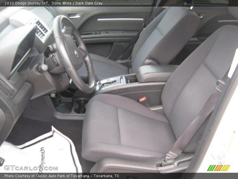 Stone White / Dark Slate Gray 2010 Dodge Journey SXT