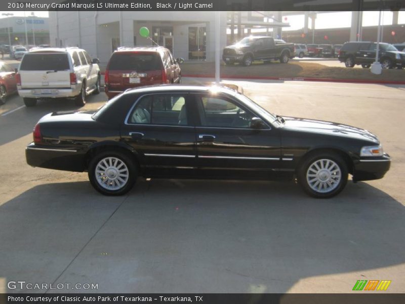Black / Light Camel 2010 Mercury Grand Marquis LS Ultimate Edition