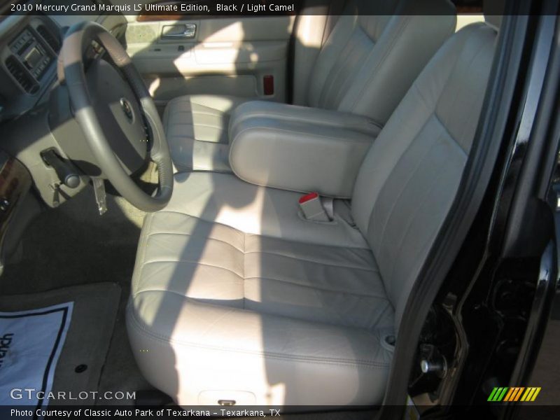 Black / Light Camel 2010 Mercury Grand Marquis LS Ultimate Edition