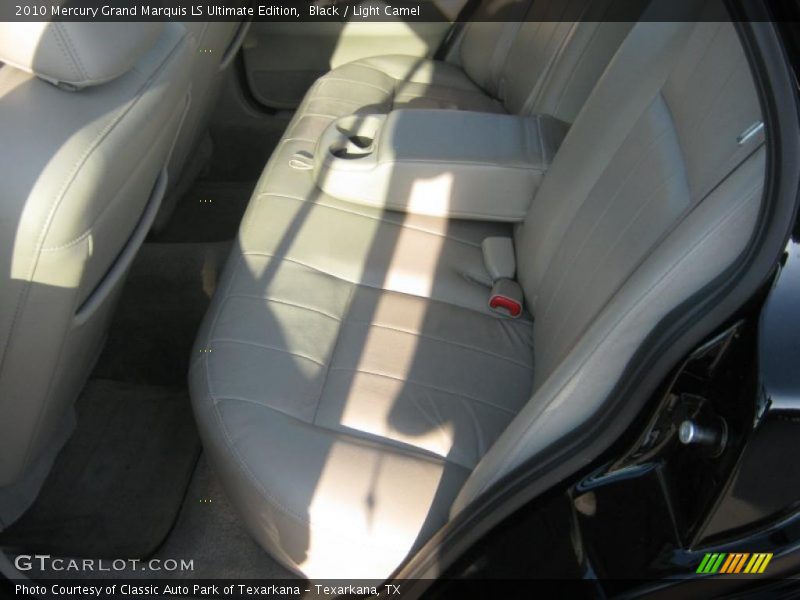 Black / Light Camel 2010 Mercury Grand Marquis LS Ultimate Edition