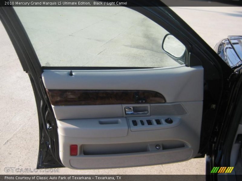 Black / Light Camel 2010 Mercury Grand Marquis LS Ultimate Edition