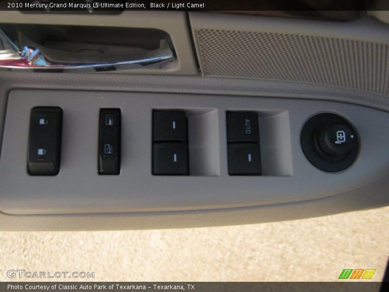 Black / Light Camel 2010 Mercury Grand Marquis LS Ultimate Edition