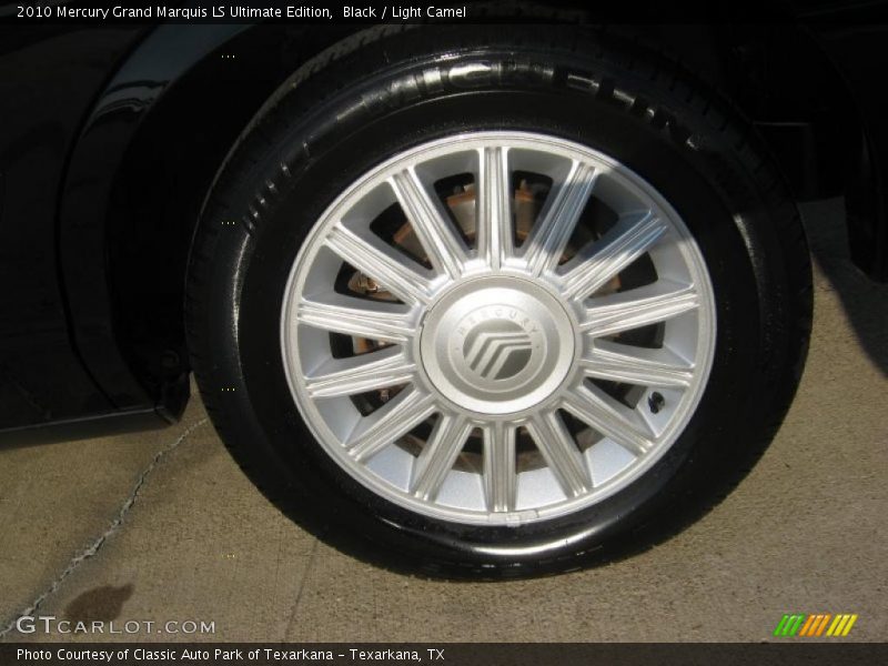 Black / Light Camel 2010 Mercury Grand Marquis LS Ultimate Edition