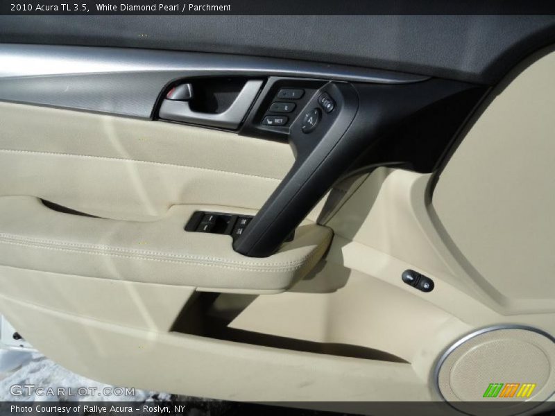White Diamond Pearl / Parchment 2010 Acura TL 3.5