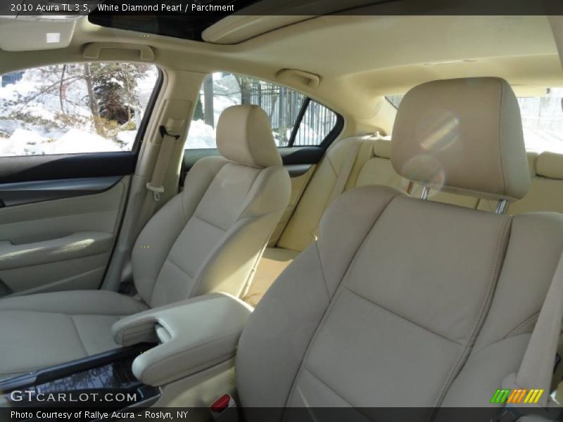 White Diamond Pearl / Parchment 2010 Acura TL 3.5