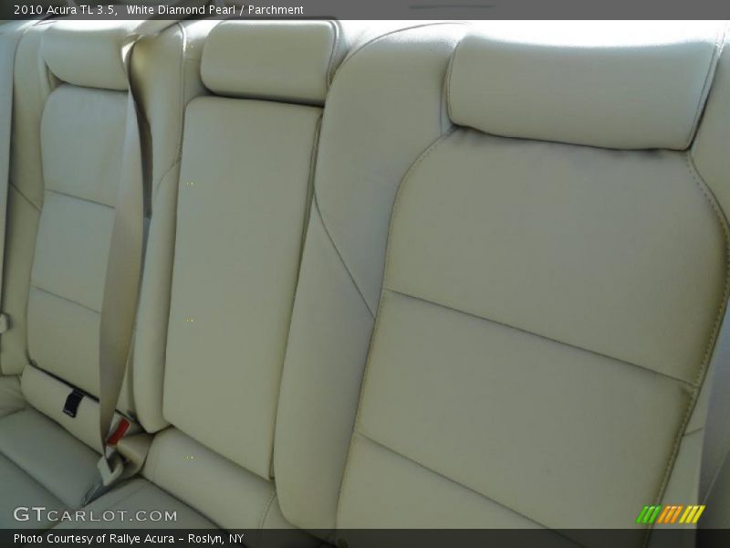 White Diamond Pearl / Parchment 2010 Acura TL 3.5