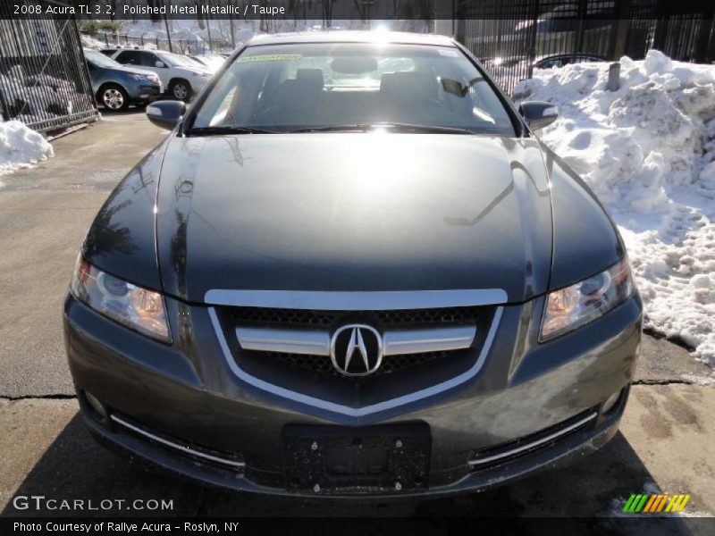 Polished Metal Metallic / Taupe 2008 Acura TL 3.2