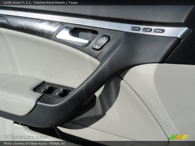 Polished Metal Metallic / Taupe 2008 Acura TL 3.2