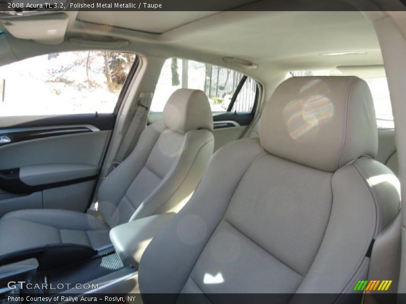 Polished Metal Metallic / Taupe 2008 Acura TL 3.2