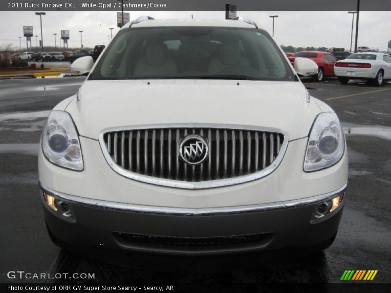 White Opal / Cashmere/Cocoa 2011 Buick Enclave CXL