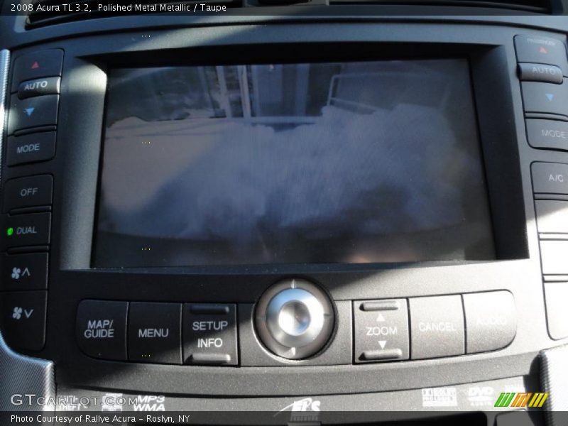 Polished Metal Metallic / Taupe 2008 Acura TL 3.2