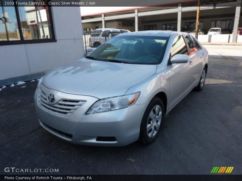 Classic Silver Metallic / Ash 2009 Toyota Camry LE