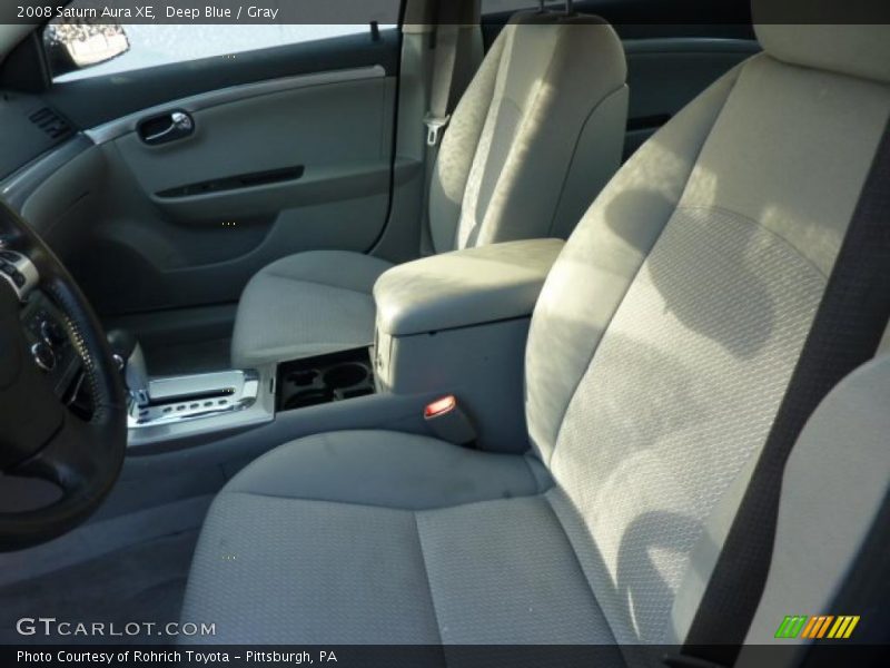 Deep Blue / Gray 2008 Saturn Aura XE