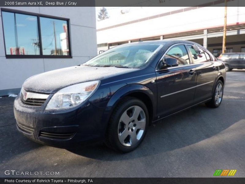 Deep Blue / Gray 2008 Saturn Aura XE