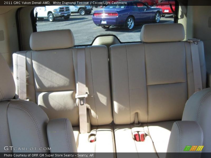 White Diamond Tintcoat / Cocoa/Light Cashmere 2011 GMC Yukon Denali AWD