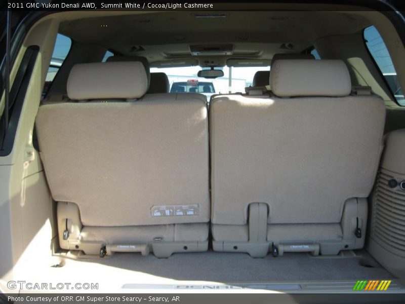 Summit White / Cocoa/Light Cashmere 2011 GMC Yukon Denali AWD