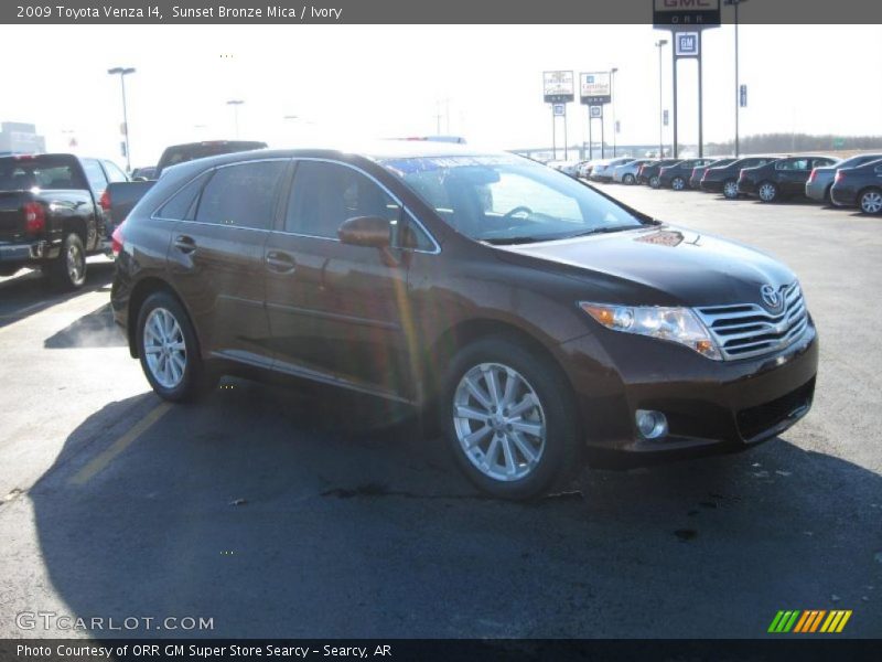 Sunset Bronze Mica / Ivory 2009 Toyota Venza I4