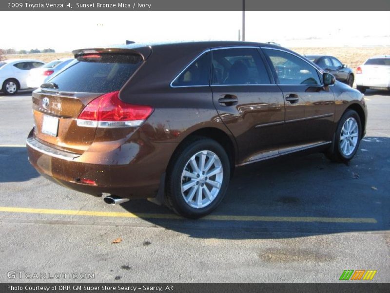 Sunset Bronze Mica / Ivory 2009 Toyota Venza I4