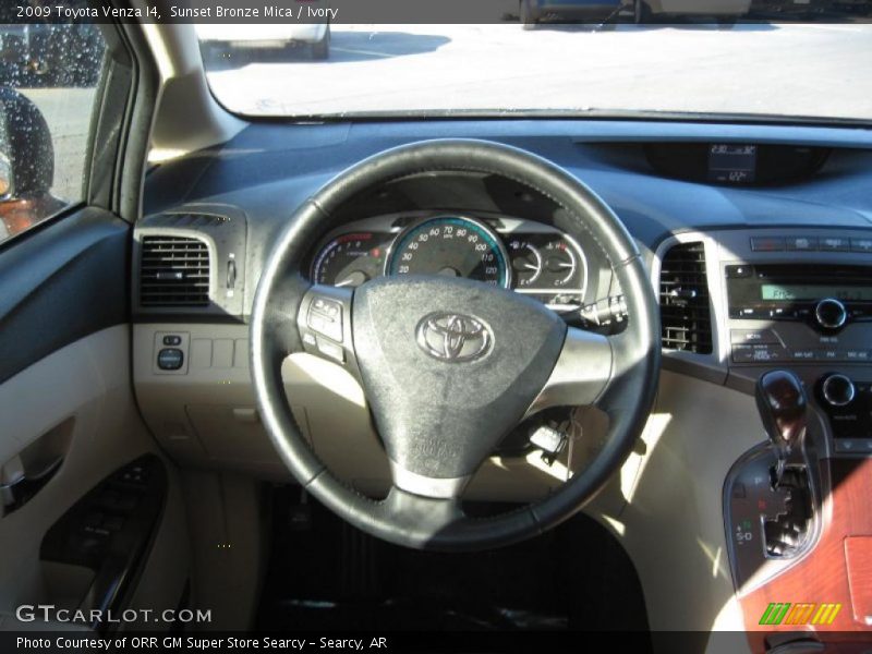 Sunset Bronze Mica / Ivory 2009 Toyota Venza I4