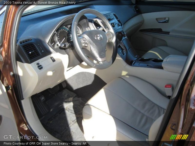 Sunset Bronze Mica / Ivory 2009 Toyota Venza I4