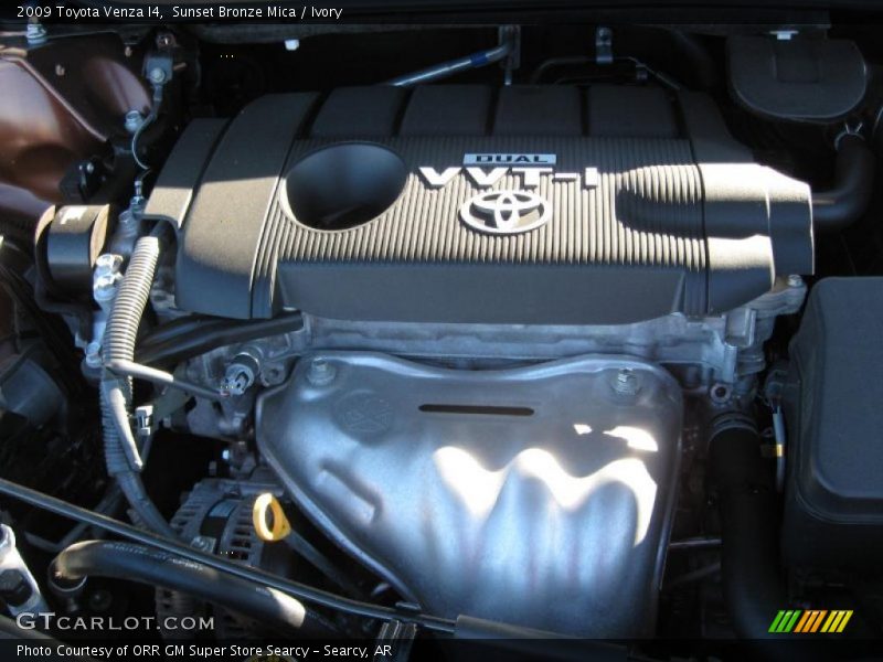 Sunset Bronze Mica / Ivory 2009 Toyota Venza I4