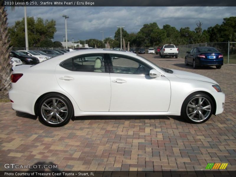  2010 IS 250 Starfire White Pearl