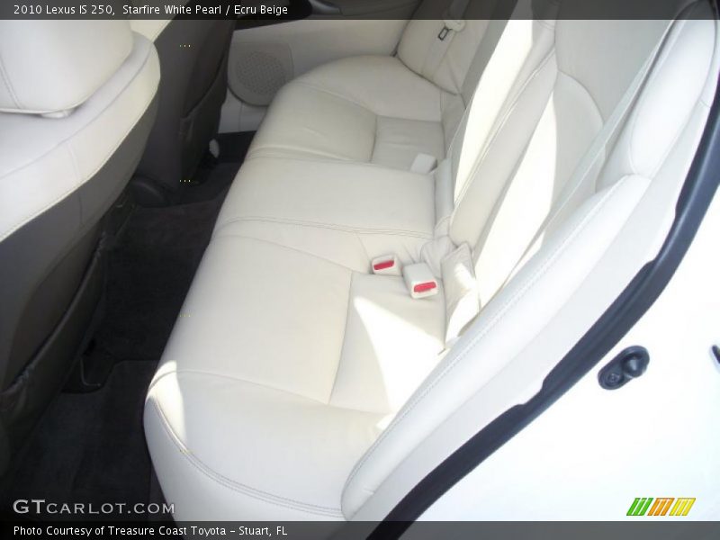  2010 IS 250 Ecru Beige Interior
