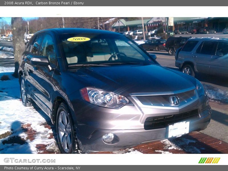 Carbon Bronze Pearl / Ebony 2008 Acura RDX
