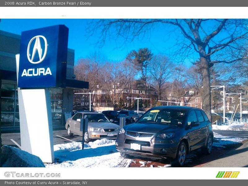 Carbon Bronze Pearl / Ebony 2008 Acura RDX