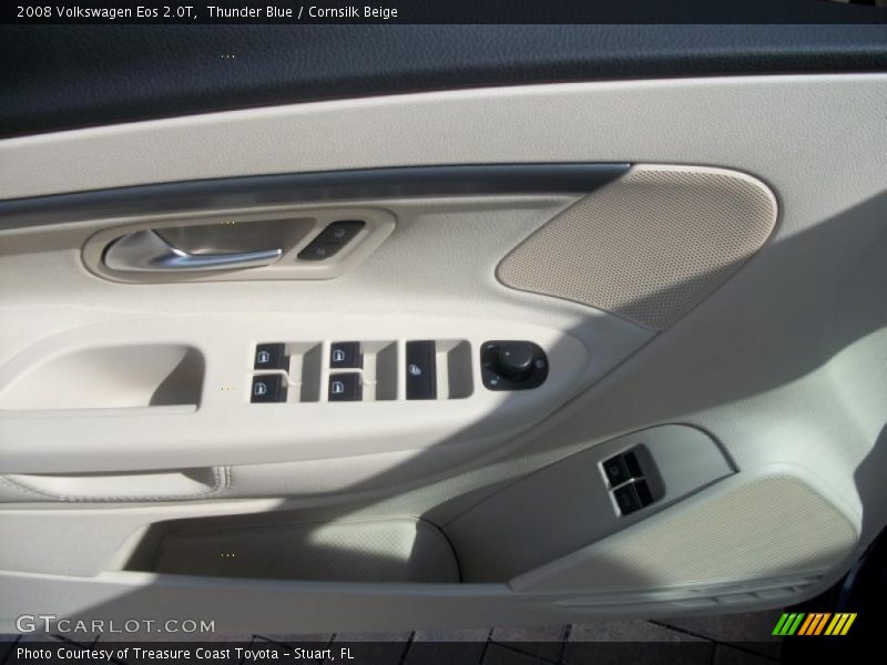 Thunder Blue / Cornsilk Beige 2008 Volkswagen Eos 2.0T