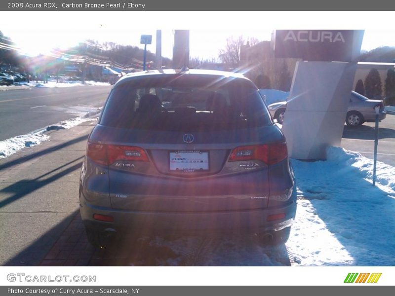 Carbon Bronze Pearl / Ebony 2008 Acura RDX