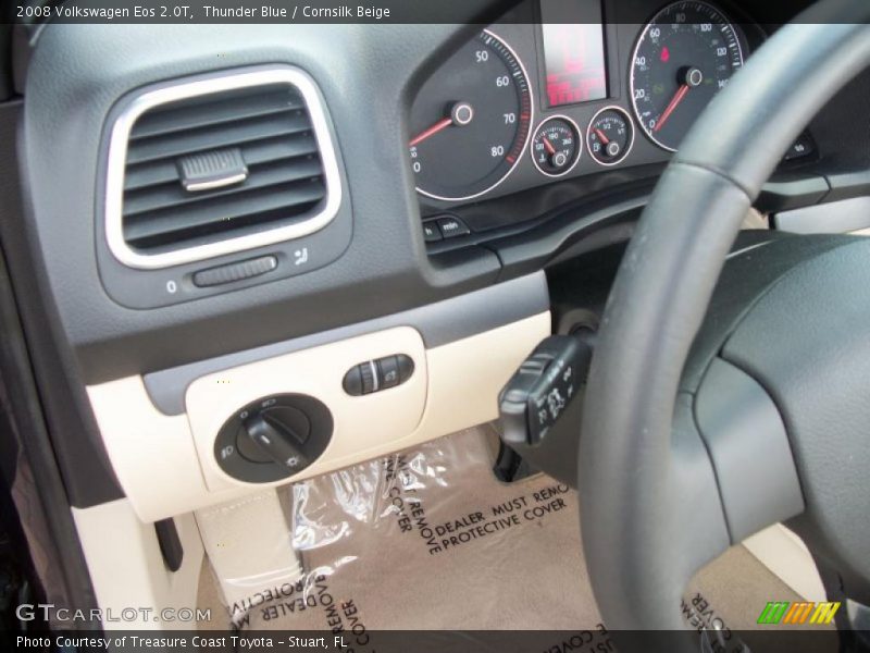 Thunder Blue / Cornsilk Beige 2008 Volkswagen Eos 2.0T