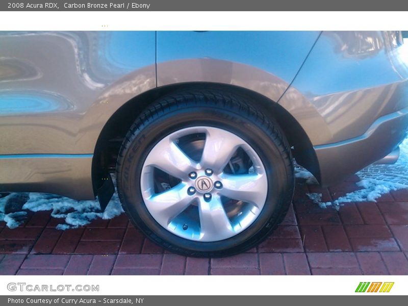 Carbon Bronze Pearl / Ebony 2008 Acura RDX