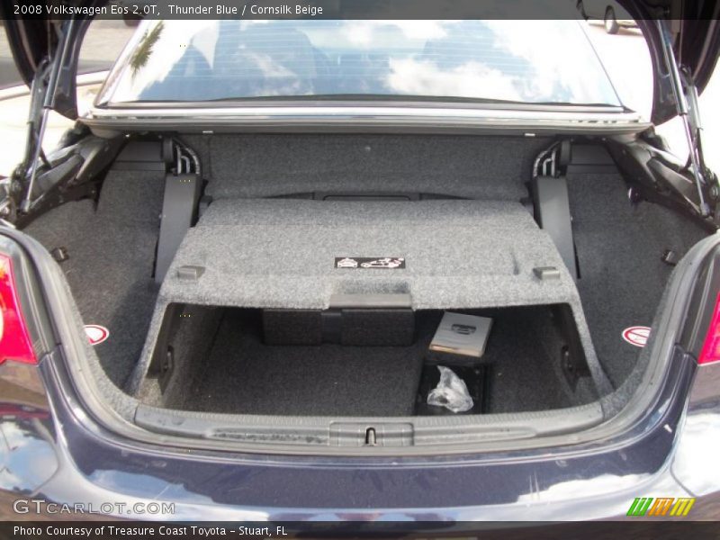 Thunder Blue / Cornsilk Beige 2008 Volkswagen Eos 2.0T