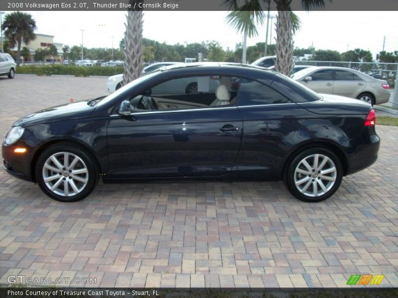 Thunder Blue / Cornsilk Beige 2008 Volkswagen Eos 2.0T