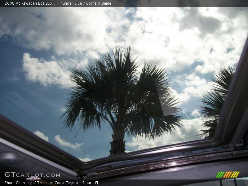 Thunder Blue / Cornsilk Beige 2008 Volkswagen Eos 2.0T