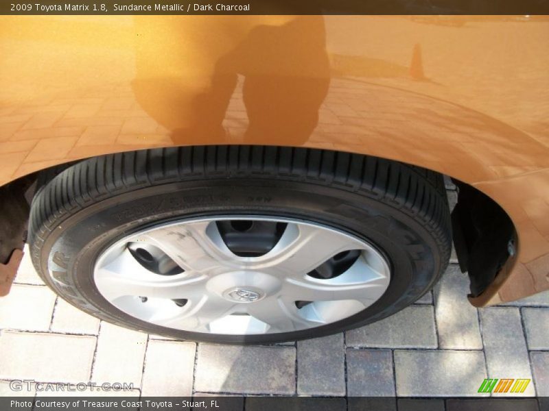 Sundance Metallic / Dark Charcoal 2009 Toyota Matrix 1.8