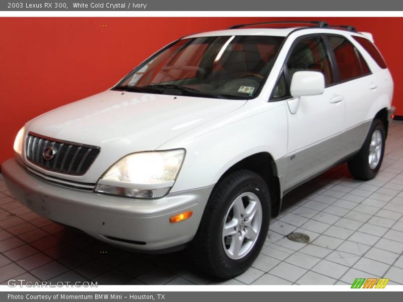 White Gold Crystal / Ivory 2003 Lexus RX 300