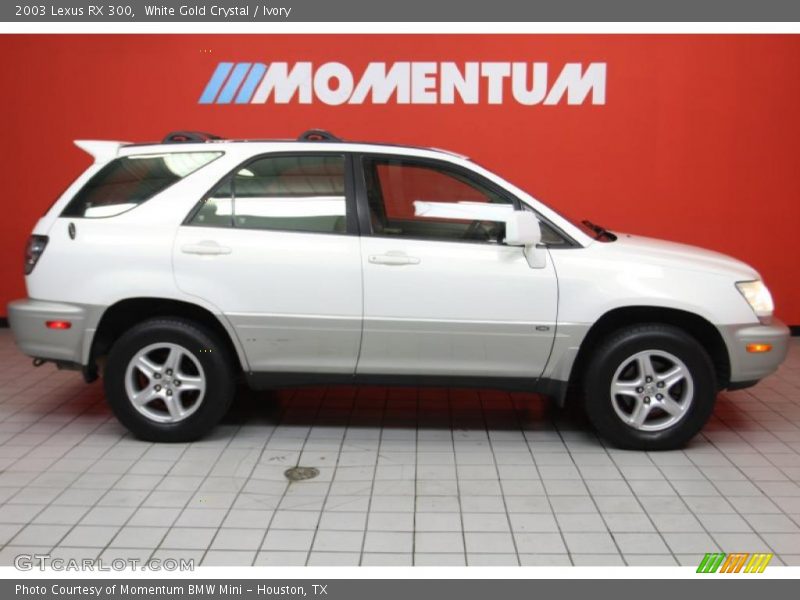 White Gold Crystal / Ivory 2003 Lexus RX 300