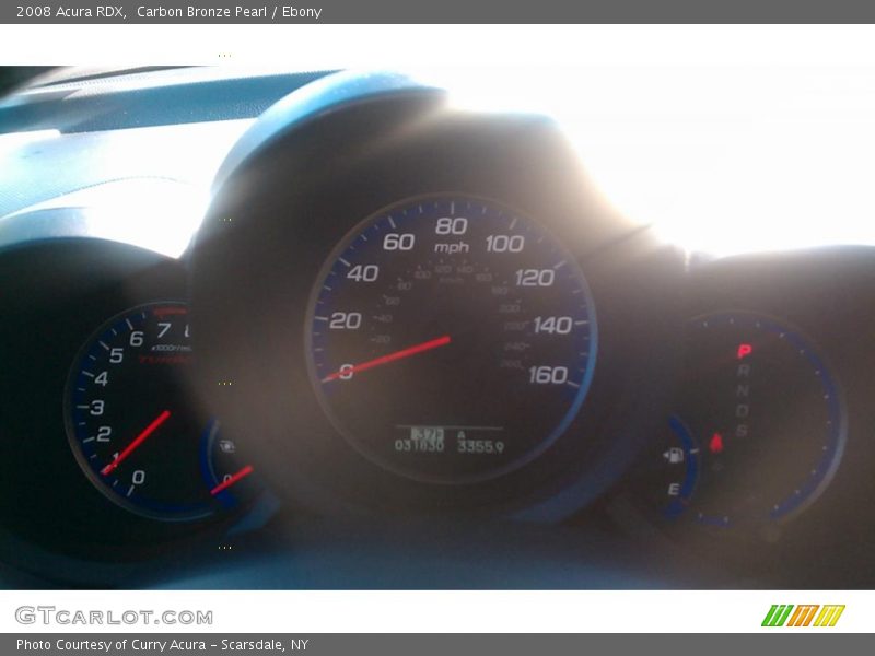 Carbon Bronze Pearl / Ebony 2008 Acura RDX
