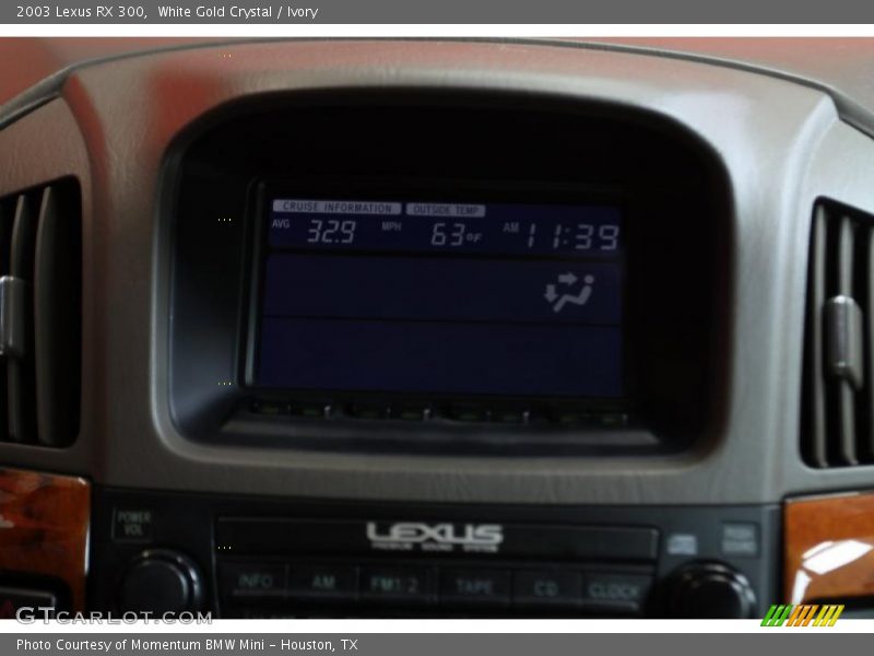 White Gold Crystal / Ivory 2003 Lexus RX 300