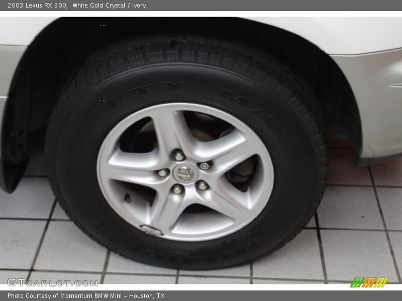 White Gold Crystal / Ivory 2003 Lexus RX 300