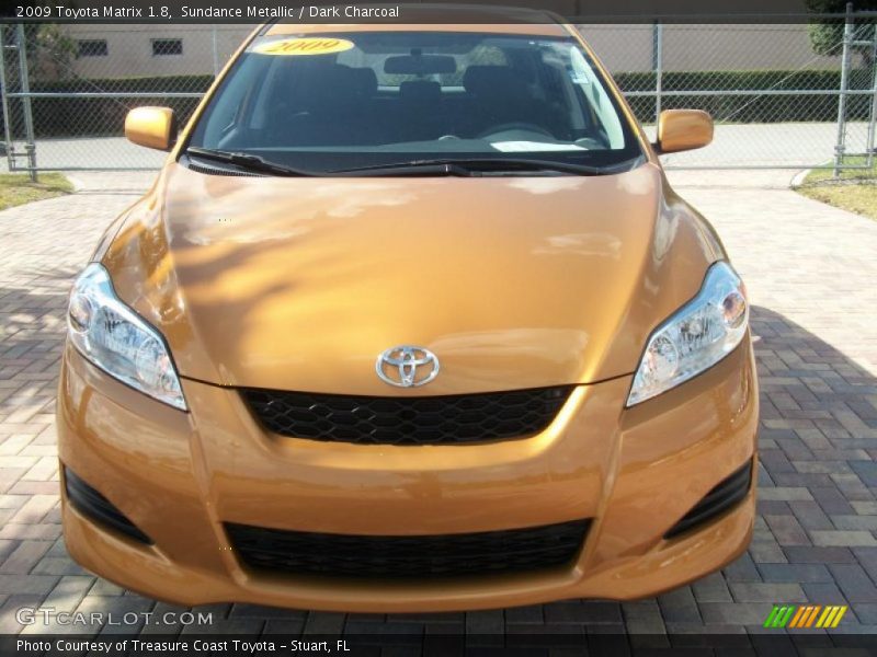 Sundance Metallic / Dark Charcoal 2009 Toyota Matrix 1.8